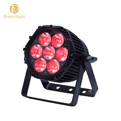 Stage Lighting Wedding Par Lights DMX512 7*18W Waterproof LED Par Can Light
