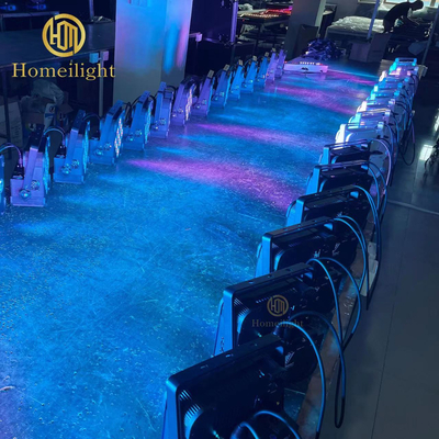 6in1 LED Battery Par Light Wireless 9pcs 18w For Event Stage Dj Bar Night Club Wedding