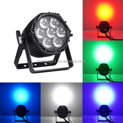 7*18W Outdoor Waterproof LED Par Light For Event Wedding Night Club Music Concert