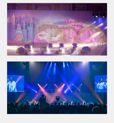 Stage Special Effect LED Matrix Moving Head Disco Stage Light with RGB Color Mixture