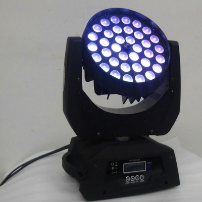 400W 36pcs 12W LED Zoom Moving Head Beam DJ Stage Lights RGBW 4in1 Control Mode DMX512