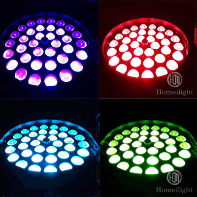 400W 36pcs 12W LED Zoom Moving Head Beam DJ Stage Lights RGBW 4in1 Control Mode DMX512