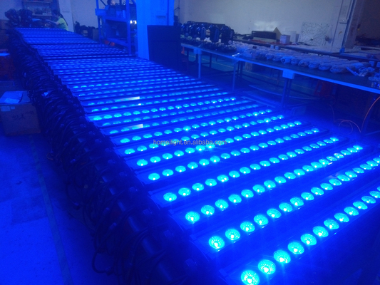 Outdoor Stage Light 18pcs RGBW LED Wall Washer Bar Light IP65 Building Wall Washer Light