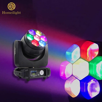 Moving Head Lights 7*40W LED Zoom Beam Wash for Bar Night Club Event Church Castle