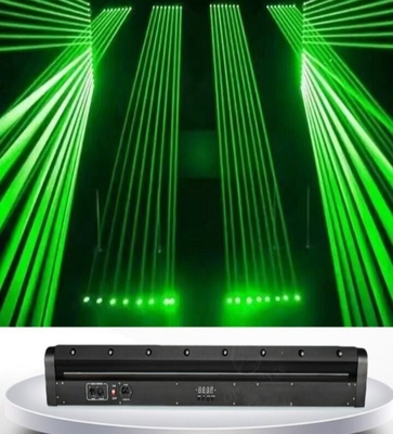 Thick Beam Effect Patterns DJ Equipment 8 Eyes RGB Laser Light