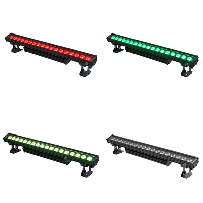 18pcs*12W RGB 4in1 Wall Washer Bar Lighting Solutions Service for Project Installation