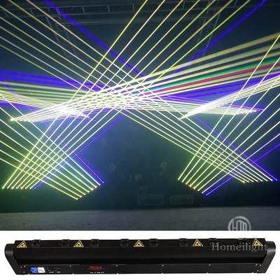 50000 Hour Working Lifetime Stage RGB 3in1 Full Color Lighting Device 8eye Laser Light Bar