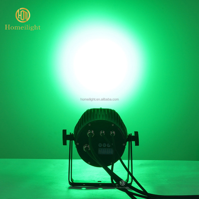 Professional Stage Uplights IP65 Outdoor 7pcs*18W 6in1 LED Par Can RGBW
