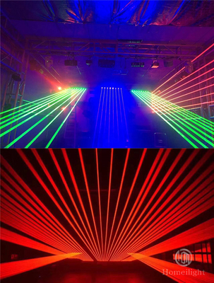 50000 Hour Working Lifetime Stage RGB 3in1 Full Color Lighting Device 8eye Laser Light Bar