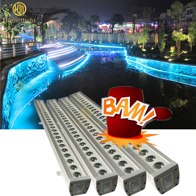 24x3W 3in1 RGB LED Wall Washer Outdoor