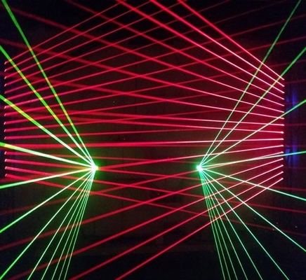 Portable Stage Animation Laser Light For Disco Night Club DJ 8 Eye Red Color Laser Bar