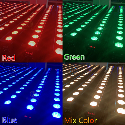 IP65 3000lm 18pcs 12W 4in1 Aluminum LED Wall Washer Light Disco DJ Waterproof Bar