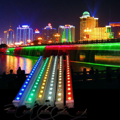 IP65 3000lm 18pcs 12W 4in1 Aluminum LED Wall Washer Light Disco DJ Waterproof Bar