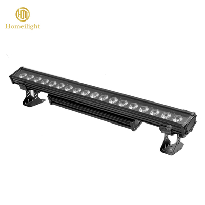 IP65 3000lm 18pcs 12W 4in1 Aluminum LED Wall Washer Light Disco DJ Waterproof Bar