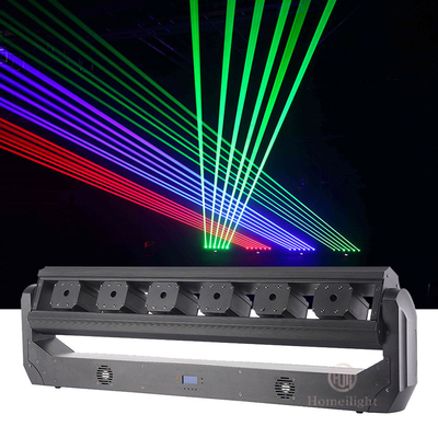 Wedding Event DJ Equipment Party Disco Interactive Single Color Laser Light with 6 Eyes