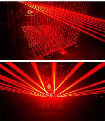Wedding Event DJ Equipment Party Disco Interactive Single Color Laser Light with 6 Eyes