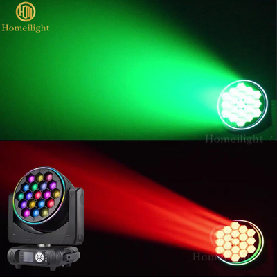 IP20 19pcs 40W RGBW 4in1 LED Moving Head Big Bee Eye K15 Stage Light for Performances