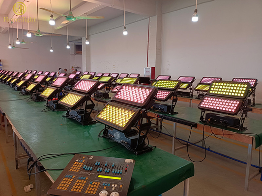 Outdoor LED City Color 96pcsx12W High Power RGBW 4 IN 1 IP65 LED Flood Light for Stadium