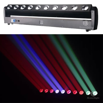 10x40W LED Linear Moving Head Bar Matrix Dmx Stage Lighting For Event Bar Dj