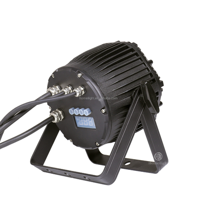High Color Rendering Index Ra 90 7x18w RGBWAUV 6in1 Led Par Light for Stage Lighting