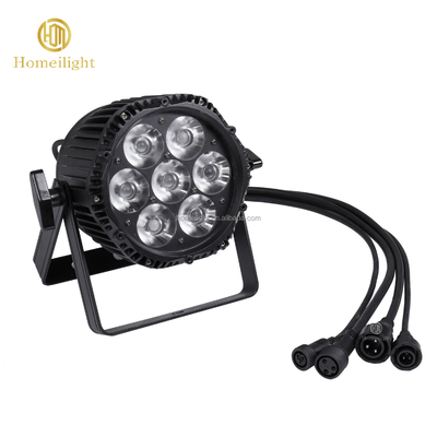 4in1 6In1 7*18W DJ LED Par Can Lights 7/18/54 Uplight Stage Light For Hotel Event