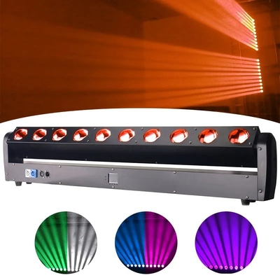 LED Beam Bar 10*40W RGBW Moving Head Light Sharpy Beam Light for Church