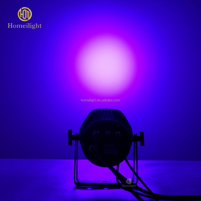 IP65 7x18w RGBWAUV LED Par Can Lights 6in1 Outdoor Uplights For Night Club