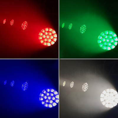 Disco 19*15W Bee Eye 4 In 1 RGBW Stage Light LED Moving Head Light Club Luces DJ Moving Wash Lights
