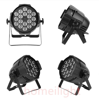 LED Light Source 4in1 18pcs 12W DJ Equipment Par Lights for Church Projection
