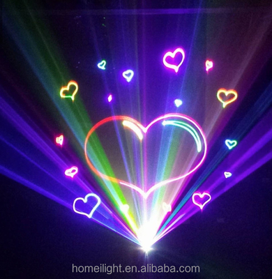 Full Color RGB LED Laser Light 2W 3W 5W 8W 10W LED Disco Laser Light Stage Light