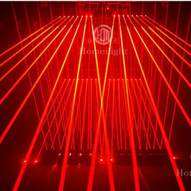 Laser Light Show 8 Eyes Red Beam Moving Head DJ Lights for Night Club Disco Stage Lighting
