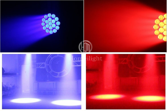15W 4in1 RGBW LED Zoom Beam Wash Moving Head Lighting 6000K