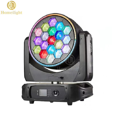 RGBW Dmx512 Stage Light 19pcs 40W Bee Eye K15 Beam Moving Head Lighting