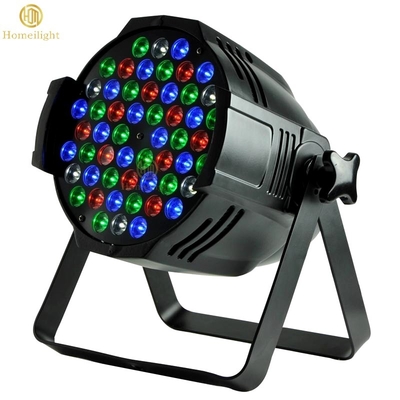54pcs LED Par Light for Church Stage Performance Lightweight 3.2kg Product Weight