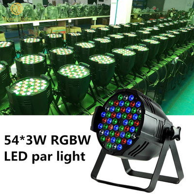 54pcs LED Par Light for Church Stage Performance Lightweight 3.2kg Product Weight