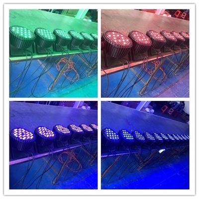 54pcs LED Par Light for Church Stage Performance Lightweight 3.2kg Product Weight