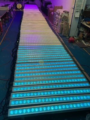 Stage Lighting DMX RGBW 24*3W Wall Washer Bar with Waterproof IP65 Level and Lens