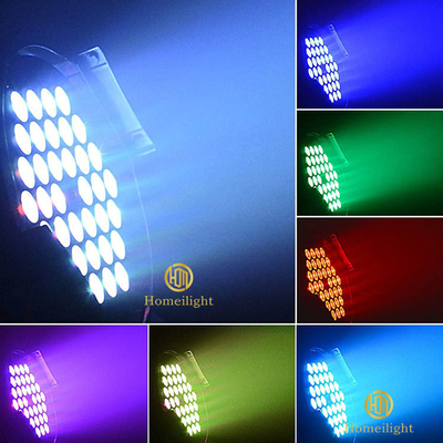 Lamp Luminous Efficiency 90lm/w 54*3w RGB 3in1 Led Par Light for Church Stage Decoration
