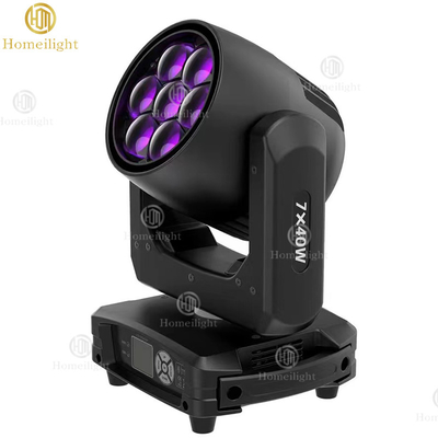 350W RGBW Zoom Wash LED Moving Head Light for Project Installation and Event Lighting