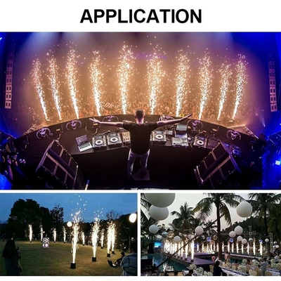 600W DMX LED Stage Lights Cold Sparkler Machine for Homei Stage Effect and Security