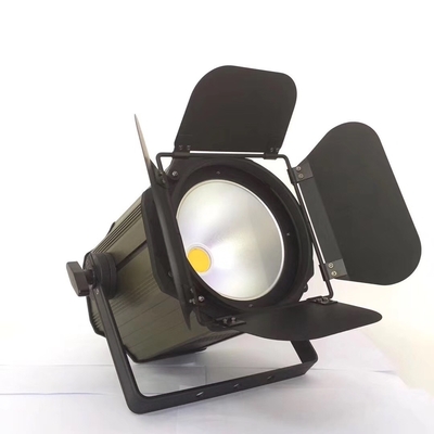 DMX512 Disco DJ 200W LED Barn Door Warm White Cob Light , Par 64 LED Stage Lights