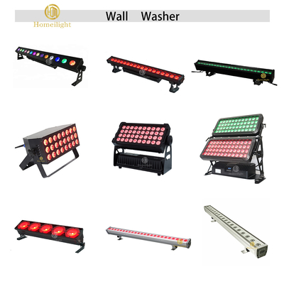 24*18W 6in1 RGBWAUV LED Wall Washer Lights With Remote LED City Color DJ Lights