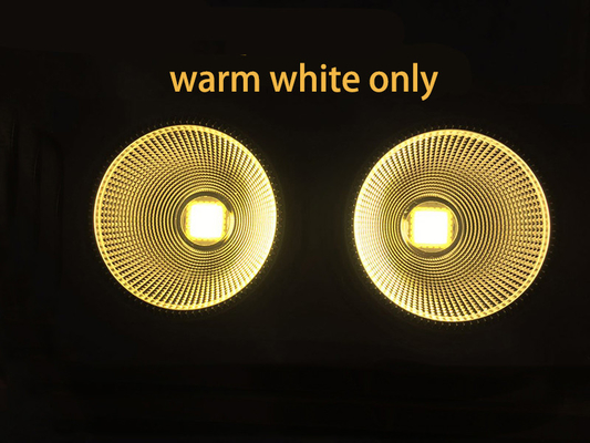 95lm 2 Eyes COB Warm White Lights Led Surface Panel Stage Audience Blinder Light IP33