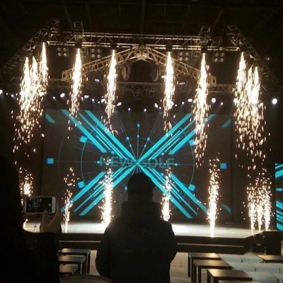 350W Waterfall Firework Machine Stage Flame Spark Machine For Parties Wedding Effects Nightclub Party Stage