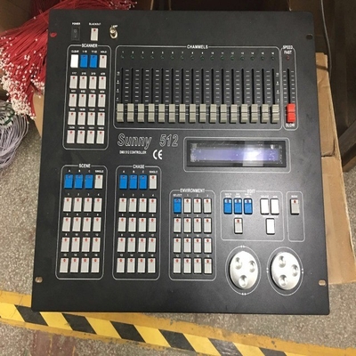 Professional Sunny 512 Controller DMX 512 Console Pro Stage Lighting with MA Command Wing