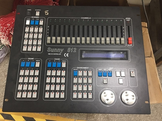 Professional Sunny 512 Controller DMX 512 Console Pro Stage Lighting with MA Command Wing