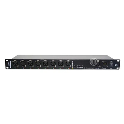 8 Output Dmx Splitter Dmx512 Signal Decoder Rear Signal Amplifier For Stage Light