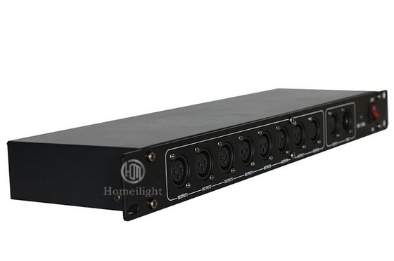 SGS DMX Lighting Splitter 8 Channel Output Signal Splitter For Stage Light