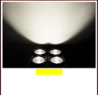 4*100w COB Warm Cool White LED Blinder Light High CRI Ra 85 Indoor Outdoor Stage Lighting
