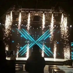 Waterfall Firework Machine Stage Spark Flame Machine For Wedding Party Performance